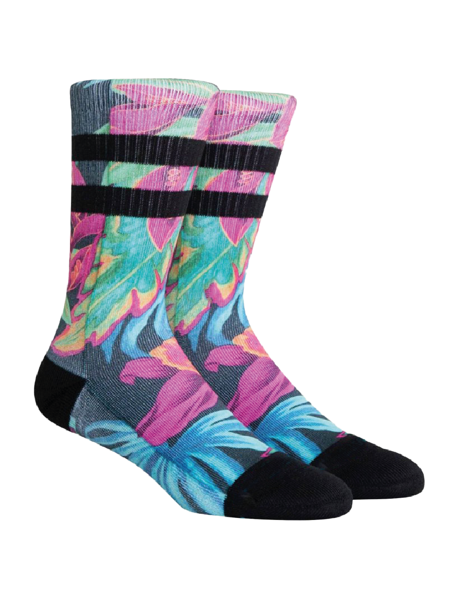 Socquettes sublimée-fleur