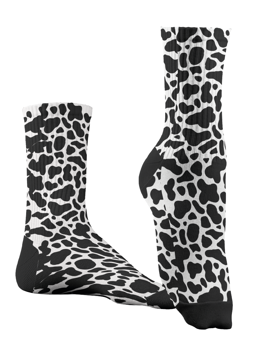 Socquettes sublimée-vache