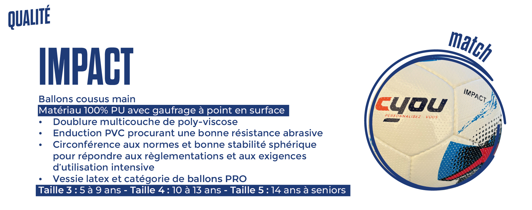 Vignette Ballon qualité IMPACT